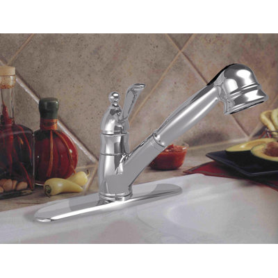 Estora Poetto One Handle Centerset Kitchen Faucet