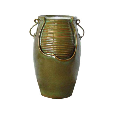 fountain ceramic rippling jar garden toscano urn designs greatest