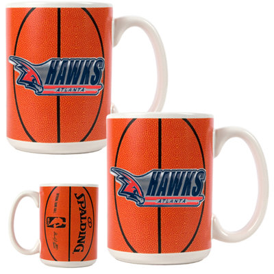 Great American Products NBA Gameball Coffee Mug (Set of 2)