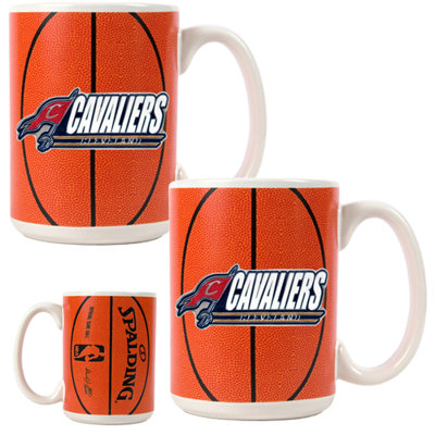 Great American Products NBA Gameball Coffee Mug (Set of 2)