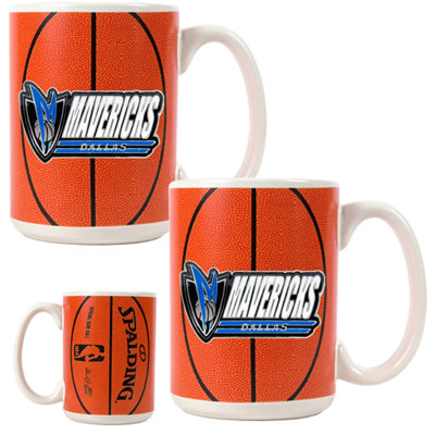 Great American Products NBA Gameball Coffee Mug (Set of 2)