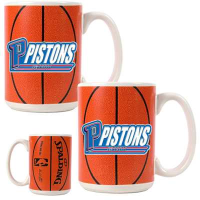 Great American Products NBA Gameball Coffee Mug (Set of 2)