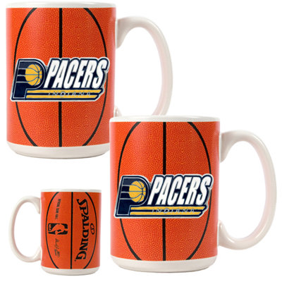 Great American Products NBA Gameball Coffee Mug (Set of 2)