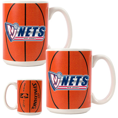 Great American Products NBA Gameball Coffee Mug (Set of 2)