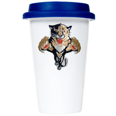 Great American Products NHL 12oz Double Wall Tumbler with Blue Lid