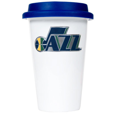 Great American Products NBA 12oz Double Wall Tumbler with Blue Lid