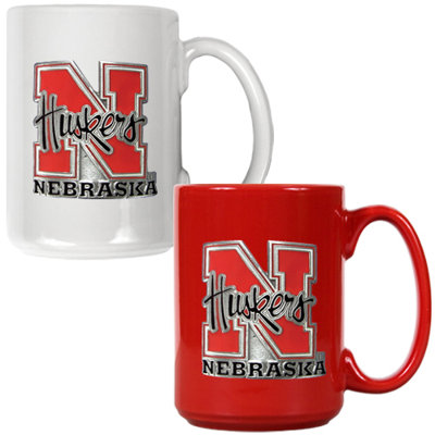 Great American Products NCAA Primary Logo Mug (Set of 2)
