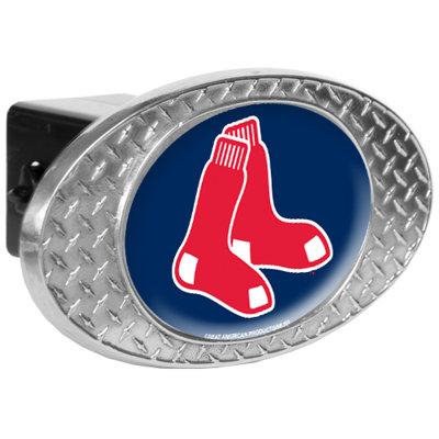 Great American Products MLB Metal Diamond Plate Trailer Hitch Cover