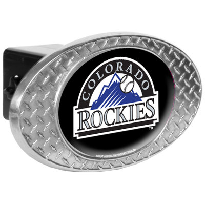 Great American Products MLB Metal Diamond Plate Trailer Hitch Cover