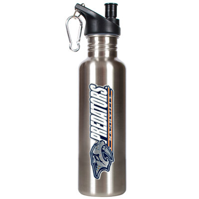 Great American Products NHL 26oz Stainless Steel Water Bottle with Pop-up Spout