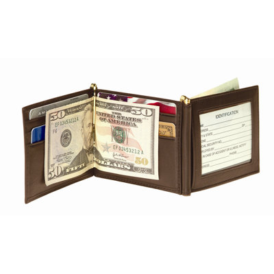 Royce Leather Men's Double Money Clip