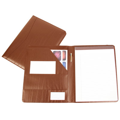 Royce Leather Bonded Leather Padfolio