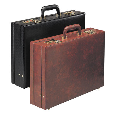 Goodhope Bags Leatherette Attache Briefcase