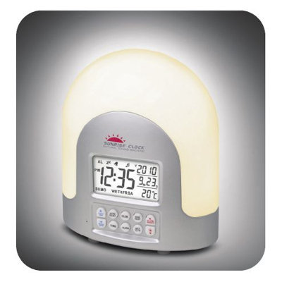 Lifemax Limited Rise and Shine Alarm Clock with Nature Sounds