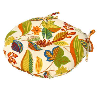 Greendale Home Fashions Bistro Chair Round Outdoor Cushion