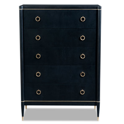 Davenport 5 Drawer Standard Chest by Brownstone Furniture -image