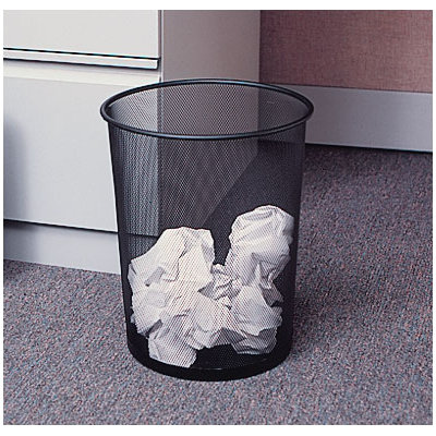 Rubbermaid Commercial Products Round Mesh Wastebasket