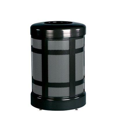 Rubbermaid Commercial Products Architek 38 Gallon Hinged Open Top Receptacle