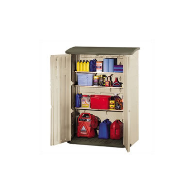 Rubbermaid Commercial Products 6' x 4' Large Vertical Outdoor Storage ...