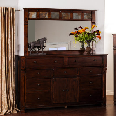 Santa Fe 9 Drawer Dresser by Sunny Designs -image