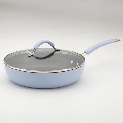 KitchenAid Aluminum 11" Covered Deep Skillet
