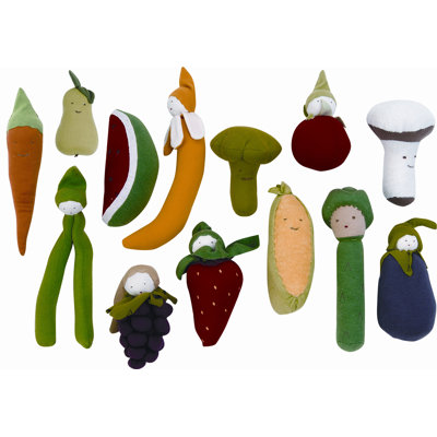 Under the Nile Veggies Mushroom Plush Toy