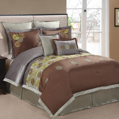 luxury home candy 8 piece comforter set reviews wayfair luxury home candy 8 piece comforter set reviews wayfair