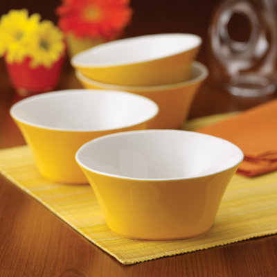 Rachael Ray Round and Square 4 Piece Pasta Bowl Set