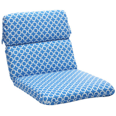 Pillow Perfect Outdoor Rounded Chair Cushion