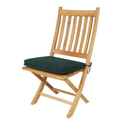 Barlow Tyrie Teak Ascot Dining Side Chair with Cushion