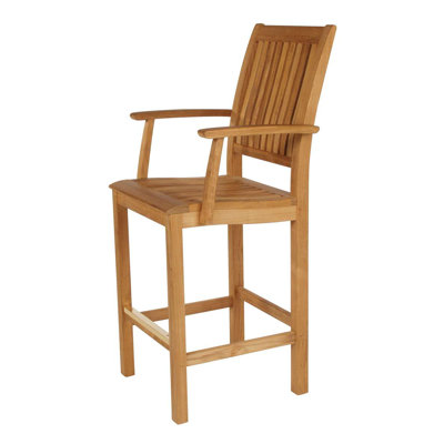 Barlow Tyrie Teak Edinburgh Bar Height Dining Set
