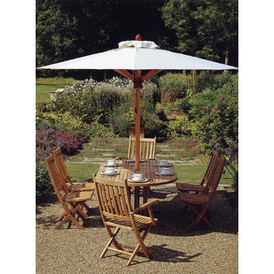 Barlow Tyrie Teak Ascot Dining Side Chair with Cushion