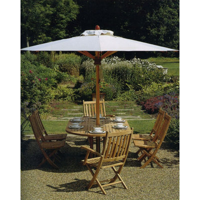 Barlow Tyrie Teak Ascot Carver Dining Arm Chair with Cushion