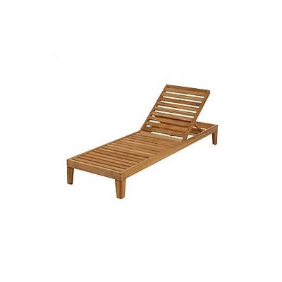 Barlow Tyrie Teak Capri Base Sun Lounger