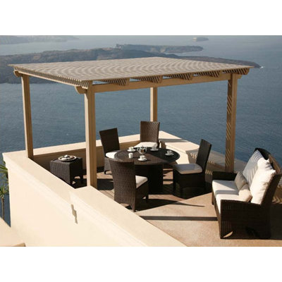 Barlow Tyrie Teak Savannah 9 Piece Dining Set
