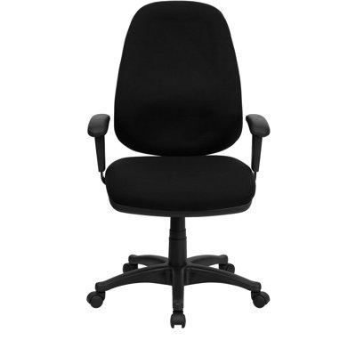 Flash Furniture Fabric Computer Office Chair with Height and Width Adjustable Arms