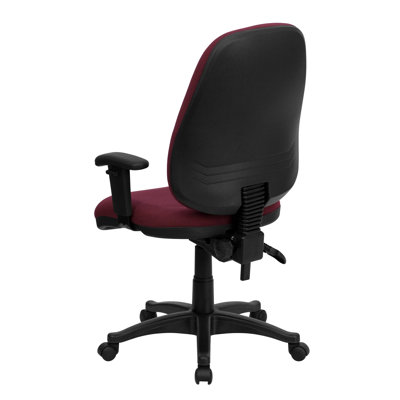 Flash Furniture Fabric Computer Office Chair with Height and Width Adjustable Arms