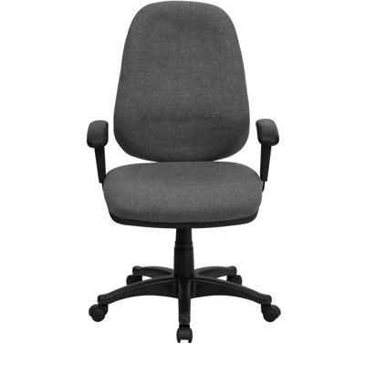Flash Furniture Fabric Computer Office Chair with Height and Width Adjustable Arms