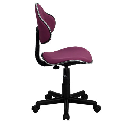Flash Furniture Student Mid-Back Task Chair with Metal Accent Bands