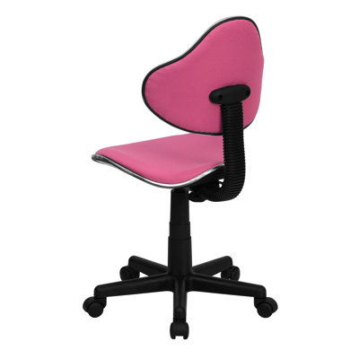 Flash Furniture Student Mid-Back Task Chair with Metal Accent Bands