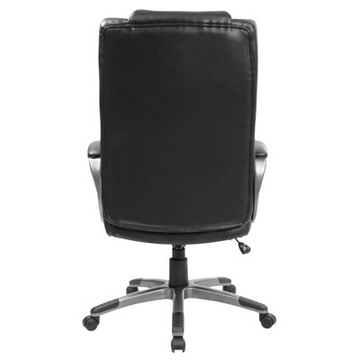 Flash Furniture Double Padded High-Back Office Chair with Titanium Base
