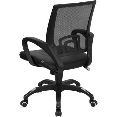 Flash Furniture Mid-Back Leather Task Chair