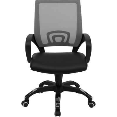 Flash Furniture Mid-Back Leather Task Chair
