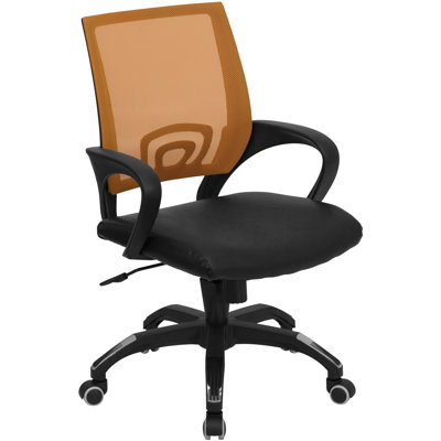 Flash Furniture Mid-Back Leather Task Chair