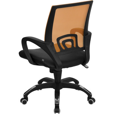 Flash Furniture Mid-Back Leather Task Chair