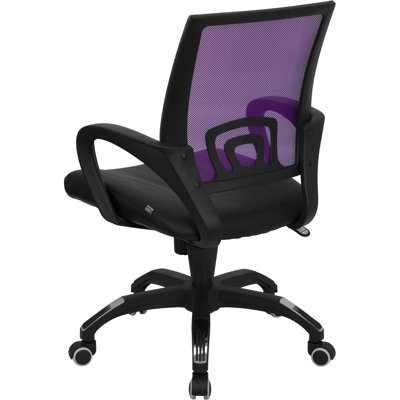 Flash Furniture Mid-Back Leather Task Chair