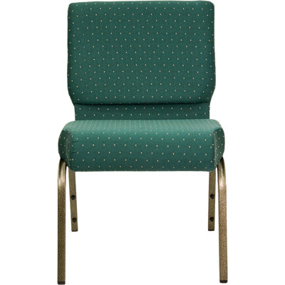 Flash Furniture Hercules Series 21'' Extra Wide Stacking Church Chair with 4'' Thick Seat