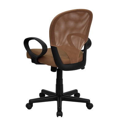 Flash Furniture Mid-Back Office Chair with Oval Loop Arms