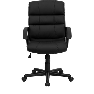 Flash Furniture Mid-Back Leather Chair
