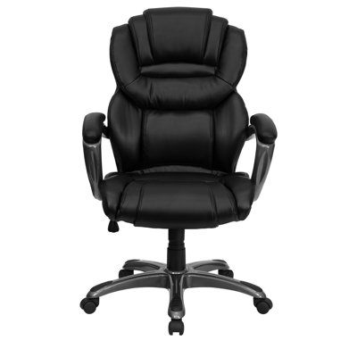 Flash Furniture High-Back Leather Layered Upholstered Executive Chair